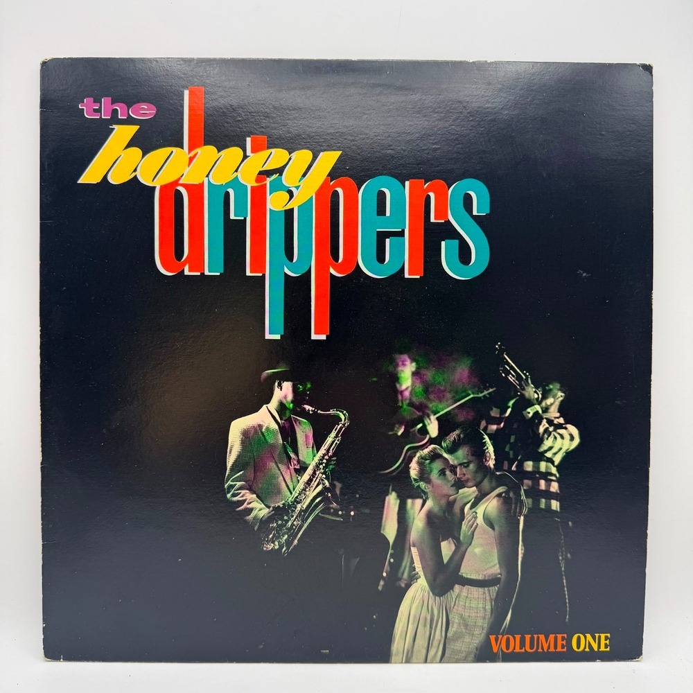 The Honeydrippers Volume One Vinyl LP Robert Plant 1984 Canadian Press 79 02201